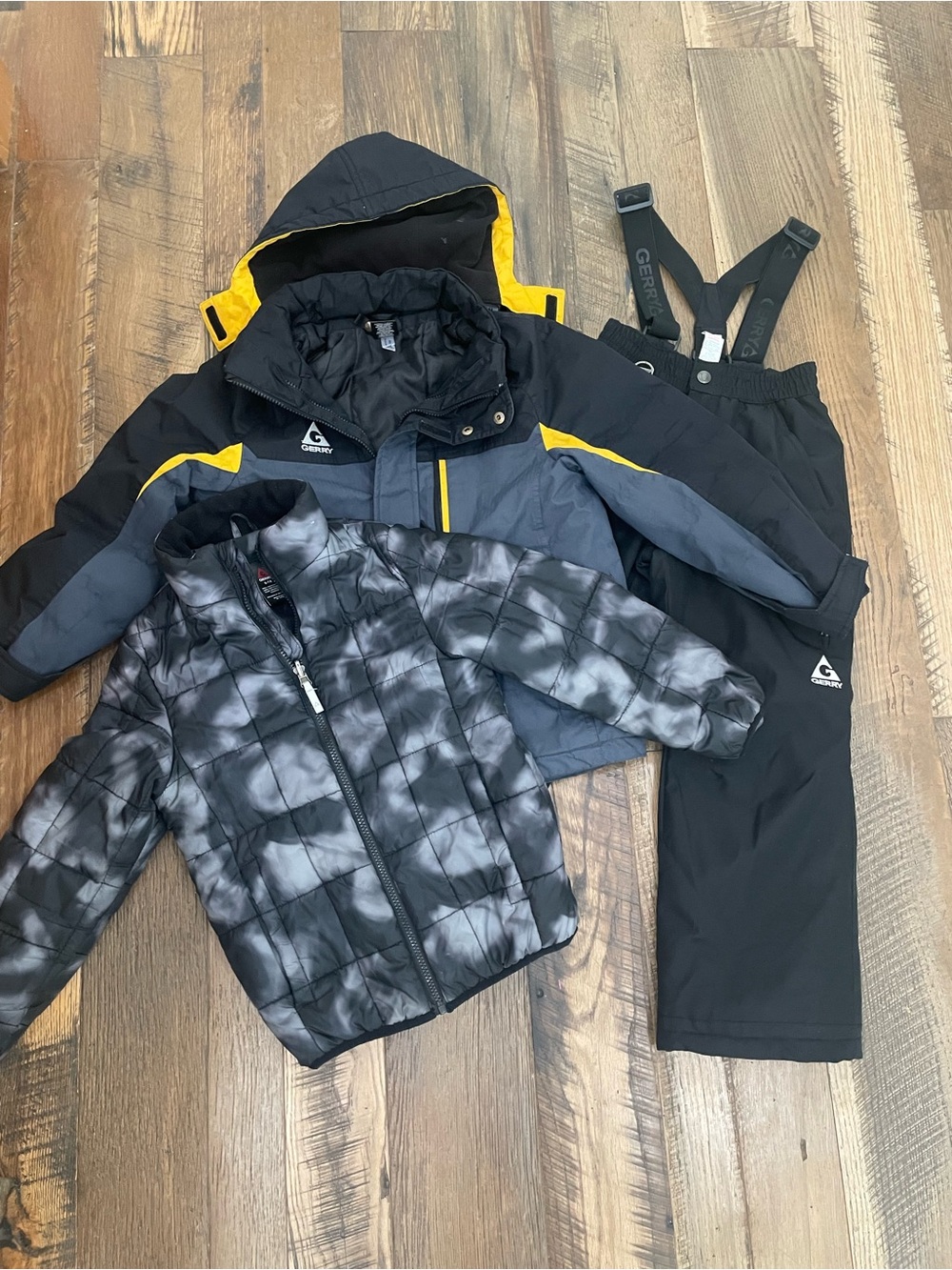 Gerry 3Pc winter snow SET coat jacket bibs boy 7-8